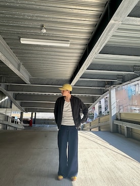 「アイテム（帽子）」を使った、ryotaさん（メンズ・173cm・20代）の秋コーディネート