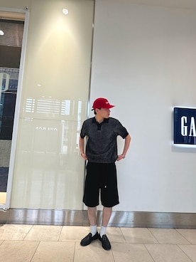 「ZARA（ザラ）のアイテム（モカシン/デッキシューズ）」を使った、ryotaさん（メンズ・173cm・20代）の秋コーディネート