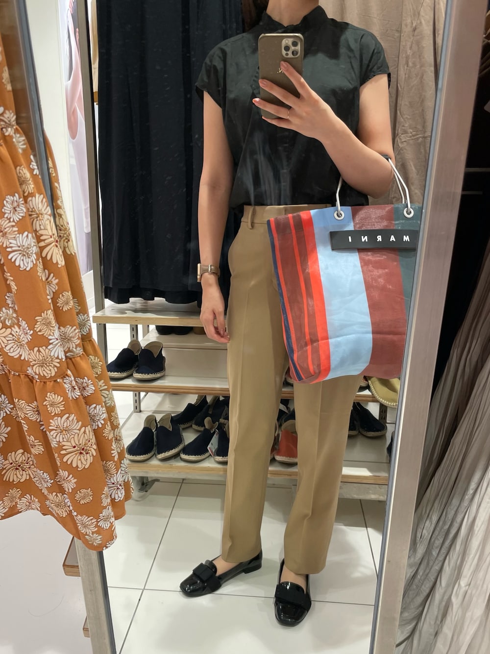 nattsu___｜MARNI MARKETのトートバッグを使ったコーディネート - WEAR
