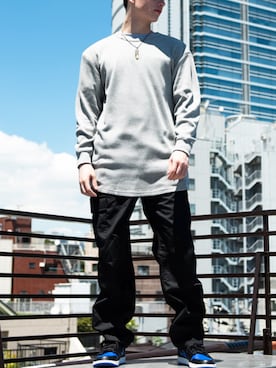 8(eight)さん（メンズ・180cm）の秋コーディネート