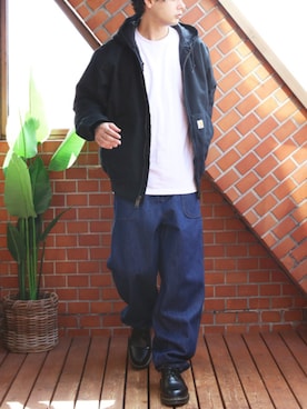 「アイテム（その他シューズ）」を使った、8(eight)さん（メンズ・173cm）の冬コーディネート