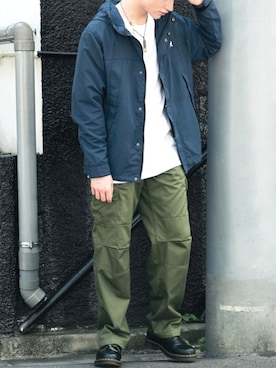 「アイテム（その他シューズ）」を使った、8(eight)さん（メンズ・180cm）の冬コーディネート