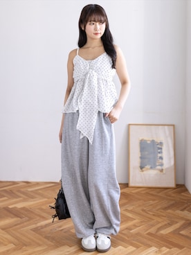 「clear（クリア）のアイテム（パンツ）」を使った、clear(クリア)さん（レディース・162cm）の夏コーディネート