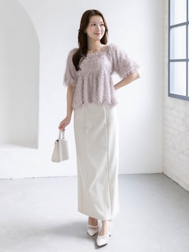 「CLEAR BASIC（クリアベーシック）のアイテム」を使った、clear(クリア)さん（レディース・163cm）の春コーディネート