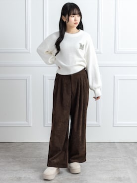 「CLEAR BASIC（クリアベーシック）のアイテム」を使った、clear(クリア)さん（レディース・162cm）の冬コーディネート