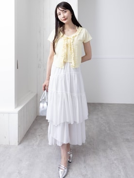 「clear（クリア）のアイテム」を使った、clear(クリア)さん（レディース・165cm）の夏コーディネート