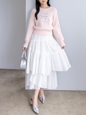 「clear（クリア）のアイテム（スカート）」を使った、clear(クリア)さん（レディース・162cm）の秋コーディネート