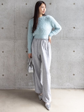 「clear（クリア）のアイテム（パンツ）」を使った、clear(クリア)さん（レディース・165cm）の秋コーディネート