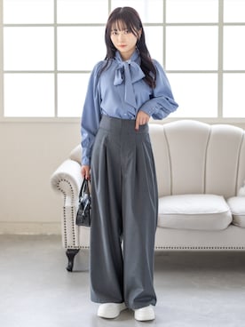 「CLEAR BASIC（クリアベーシック）のアイテム」を使った、clear(クリア)さん（レディース・162cm）の冬コーディネート