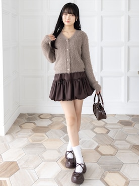 「clear（クリア）のアイテム（スカート）」を使った、clear(クリア)さん（レディース・162cm）の秋コーディネート