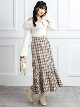 「CLEAR BASIC（クリアベーシック）のアイテム」を使った、clear(クリア)さん（レディース・162cm）の冬コーディネート