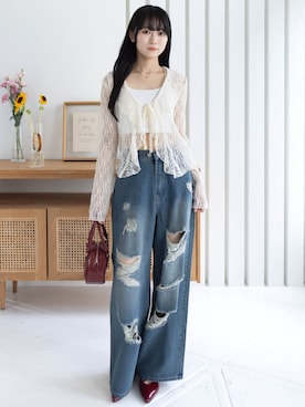 clear(クリア)さん（レディース・162cm）の夏コーディネート