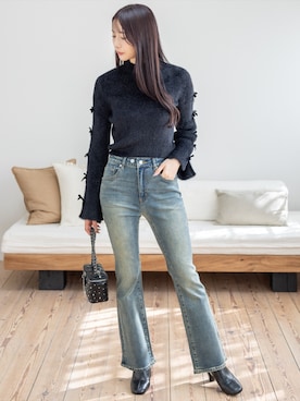 「clear（クリア）のアイテム（シューズ）」を使った、clear(クリア)さん（レディース・165cm）の冬コーディネート