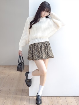 「clear（クリア）のアイテム」を使った、clear(クリア)さん（レディース・162cm）の冬コーディネート