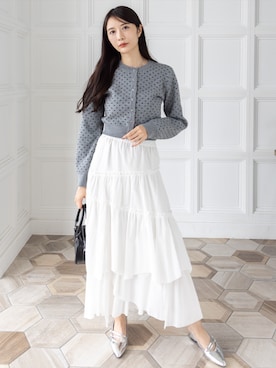 「clear（クリア）のアイテム（スカート）」を使った、clear(クリア)さん（レディース・165cm）の秋コーディネート