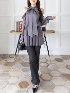 clear(クリア)さん（レディース・163cm）の秋コーディネート