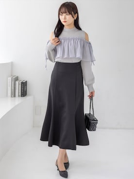 「CLEAR BASIC（クリアベーシック）のアイテム」を使った、clear(クリア)さん（レディース・162cm）の夏コーディネート
