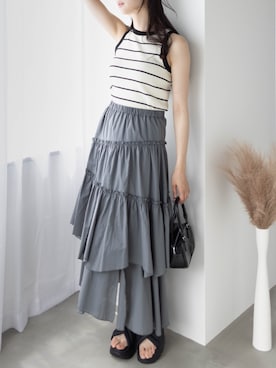 clear(クリア)さん(レディース・165cm)の夏コーディネート