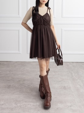 clear(クリア)さん（レディース・162cm）の秋コーディネート