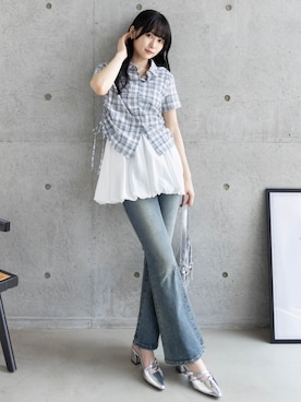 clear(クリア)さん(レディース・162cm)の夏コーディネート