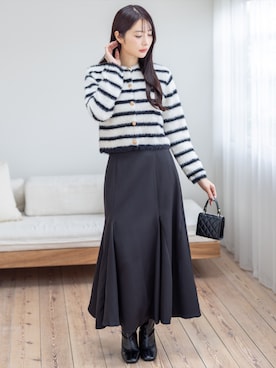 「clear（クリア）のアイテム」を使った、clear(クリア)さん（レディース・165cm）の冬コーディネート