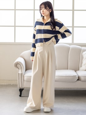 「CLEAR BASIC（クリアベーシック）のアイテム」を使った、clear(クリア)さん（レディース・162cm）の冬コーディネート