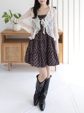 clear(クリア)さん（レディース・161cm）の秋コーディネート