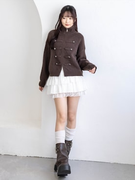 「clear（クリア）のアイテム」を使った、clear(クリア)さん（レディース・162cm）の秋コーディネート