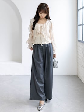 「clear（クリア）のアイテム」を使った、clear(クリア)さん（レディース・162cm）の春コーディネート