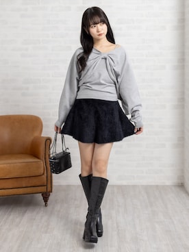 「clear（クリア）のアイテム」を使った、clear(クリア)さん（レディース・162cm）の冬コーディネート