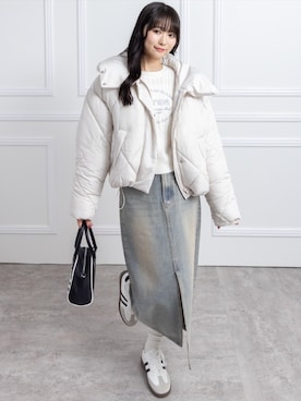 「CLEAR BASIC（クリアベーシック）のアイテム」を使った、clear(クリア)さん（レディース・162cm）の秋コーディネート