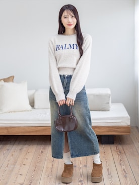 clear(クリア)さん（レディース・165cm）の冬コーディネート