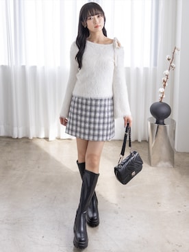 「clear（クリア）のアイテム（スカート）」を使った、clear(クリア)さん（レディース・162cm）の秋コーディネート