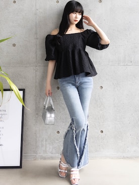 clear(クリア)さん（レディース・162cm）の春コーディネート