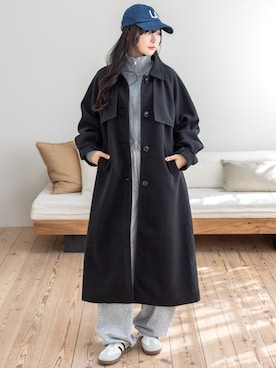 「CLEAR BASIC（クリアベーシック）のアイテム」を使った、clear(クリア)さん（レディース・162cm）の冬コーディネート