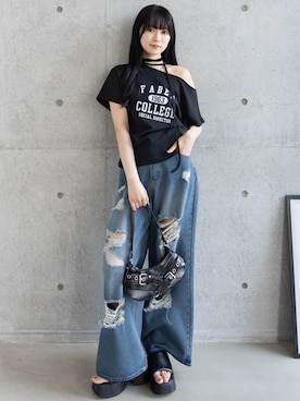 clear(クリア)さん（レディース・162cm）の夏コーディネート