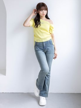 「clear（クリア）のアイテム」を使った、clear(クリア)さん（レディース・162cm）の春コーディネート