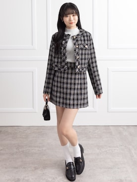 「clear（クリア）のアイテム（スカート）」を使った、clear(クリア)さん（レディース・162cm）の秋コーディネート