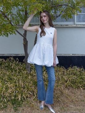 「clear（クリア）のアイテム」を使った、clear(クリア)さん（レディース・170cm）の春コーディネート