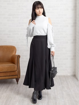 「CLEAR BASIC（クリアベーシック）のアイテム」を使った、clear(クリア)さん（レディース・162cm）の冬コーディネート