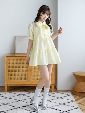 clear(クリア)さん（レディース・162cm）の春コーディネート