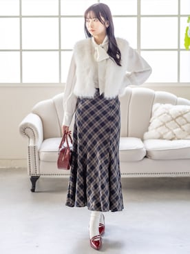 clear(クリア)さん（レディース・162cm）の冬コーディネート