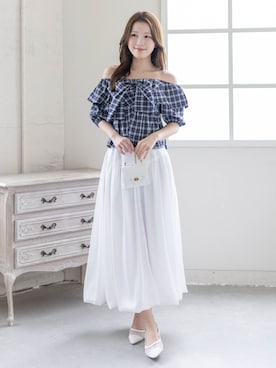 「CLEAR BASIC（クリアベーシック）のアイテム」を使った、clear(クリア)さん（レディース・163cm）の春コーディネート