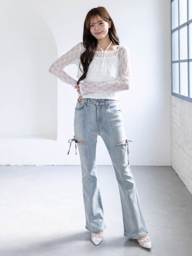 clear(クリア)さん（レディース・161cm）の春コーディネート