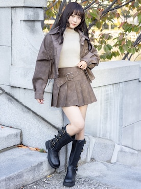 「clear（クリア）のアイテム」を使った、clear(クリア)さん（レディース・162cm）の冬コーディネート