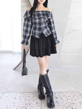 clear(クリア)さん（レディース・162cm）の秋コーディネート