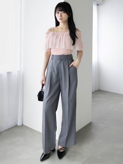 【kolor 24SS】ストレート パンツ サイズ1 kolor OFFICIAL ONLINE STORE | カラー公式オンラインストア