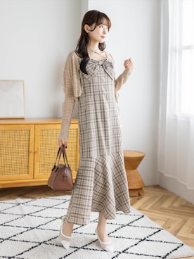 「clear（クリア）のアイテム（トップス）」を使った、clear(クリア)さん（レディース・162cm）の春コーディネート