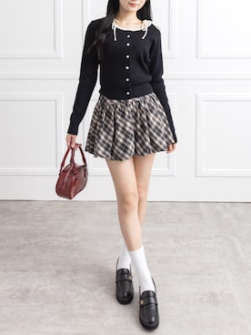「clear（クリア）のアイテム（スカート）」を使った、clear(クリア)さん（レディース・162cm）の秋コーディネート