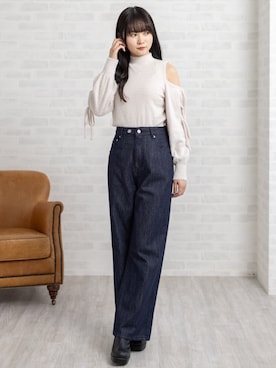 「CLEAR BASIC（クリアベーシック）のアイテム」を使った、clear(クリア)さん（レディース・162cm）の冬コーディネート